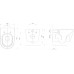 Унітаз підвісний Ravak Chrome RimOff (X01651)