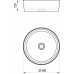 Умивальник Ravak Uni 400 White (XJX01140001)