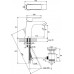Смеситель для умывальника Ravak Flat FL 013.00 (X070117)