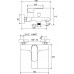 Змішувач для ванни Ravak Flat FL 022.00 (X070119)