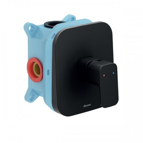 Змішувач для душу Ravak 10° Free TD F 066.20 для R-box, Чорний (X070159)