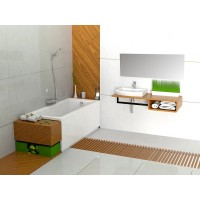 Ванна акриловая Roca Linea 150x70 с ножками (A24T010000)