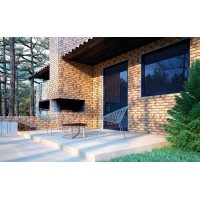 Плитка фасадная Cerrad Atakama 24,5x6,5 RUST