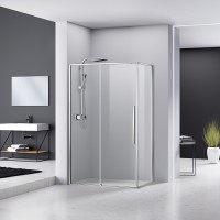 Душевая кабина Eger A LÁNY 80x120 с поддоном стекло прозрачное (599-550)
