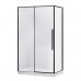 Душевая кабина Eger A LÁNY 80x120 с поддоном стекло прозрачное (599-550black)