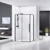 Душевая кабина Eger A LÁNY 80x120 с поддоном стекло прозрачное (599-550black)