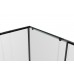Душевая кабина Eger A LÁNY 80x120 с поддоном стекло прозрачное (599-550black)