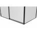 Душевая кабина Eger A LÁNY 80x120 с поддоном стекло прозрачное (599-550black)