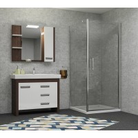 Душевая кабина Eger Rudas 90x90 L/R с поддоном стекло прозрачное (599-001L/R)
