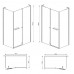 Душевая кабина Eger Megerka 120x80 стекло прозрачное, левая (599-330TR/1L)