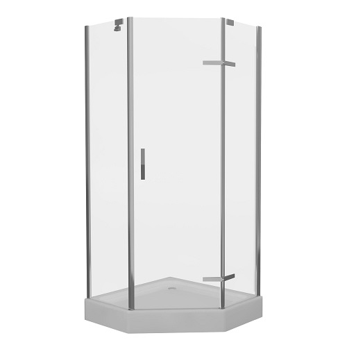 Душевая кабина Eger Stefani 90x90 с поддоном стекло прозрачное (599-535)