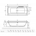Ванна акриловая Excellent Aquaria Lux 1800x800 (WAEX.AQU18WH)