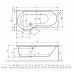 Ванна Excellent Be Spot 1600x800 правая (WAEX.BSP16WH)
