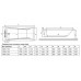 Ванна прямоугольная Excellent Palace 1700x750 мм, WAEX.PAL17WH