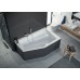 Ванна асимметричная правая Excellent Vesper 1600x1000 (WAEX.VEP16WH)