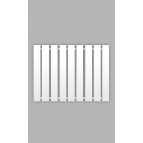 Полотенцесушитель Genesis-Aqua Batteria 120x60 см, білий