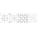 Плитка Geotiles Chess PAWN 22x85 Blanco