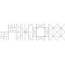 Плитка Geotiles Chess PAWN 22x85 Blanco