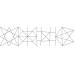 Плитка Geotiles Chess PAWN 22x85 Blanco
