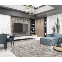 Керамогранит INTER GRES Deluxe 120x60 черный, 12060 98 082/L