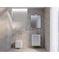 Тумба Ювента Tivoli Tv-60 біла з умивальником Atria-50