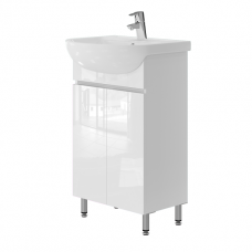 Тумба Ювента Monika M1-50 з умивальником Arteco 50 біла
