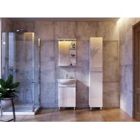 Тумба Ювента Monika M1-50 з умивальником Arteco 50 біла
