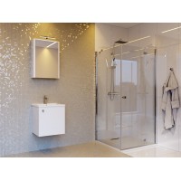 Тумба Ювента Novara Nv-50 с умывальником Urban-50 белая