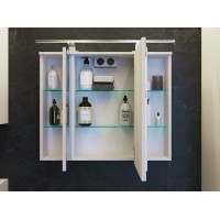 Зеркальный шкаф Ювента Oscar OscMC-80 графит