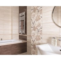Декор Kwadro Doppia 25x40 Beige inserto A