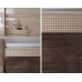 Декор Kwadro Doppia 25x40 Beige inserto A