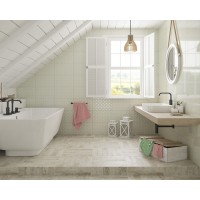 Плитка Kwadro Martynika 25x40 Bianco