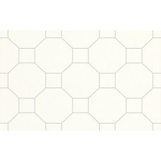 Декор Kwadro Martynika 25x40 Bianco inserto