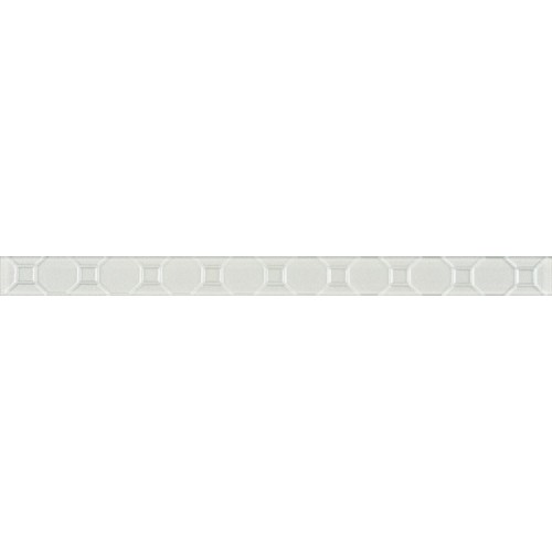 Фриз стеклянный Kwadro Martynika 3x40 Ivory