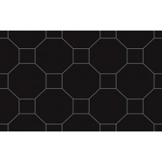 Декор Kwadro Martynika 25x40 Nero inserto