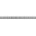 Фриз стеклянный Kwadro Martynika 3x40 Silver
