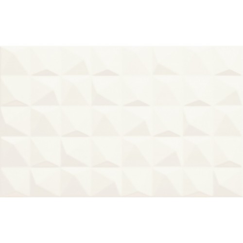 Плитка Kwadro Melby 25x40 Bianco struktura