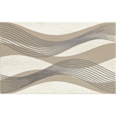 Декор Kwadro Sari 25x40 Beige inserto