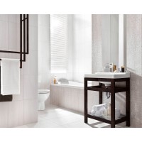 Декор Kwadro Tembre 25x40 Beige inserto