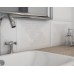 Декор Kwadro Veo 25x40 Bianco inserto A