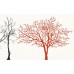 Декор Kwadro Veo 25x40 Bianco inserto C