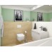 Цоколь Kwadro Wood Basic 6,5x60 Bianco