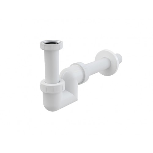 Сифон Alcaplast A45F-DN32 для умивальника, біде, пластік Ø32