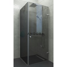Душевая кабина Andora Breeze 80x100x200 стекло grafite L/R