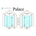 П'ятикутна душова кабіна Andora Palace 100x100x200 скло matzone L/R