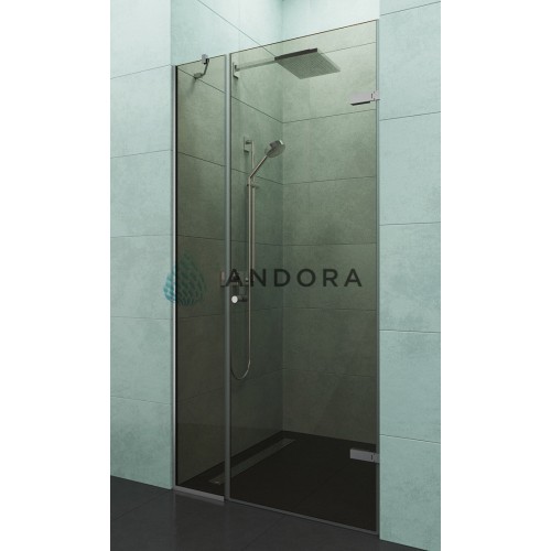 Душевые двери Andora Relax 120x200 стекло bronze