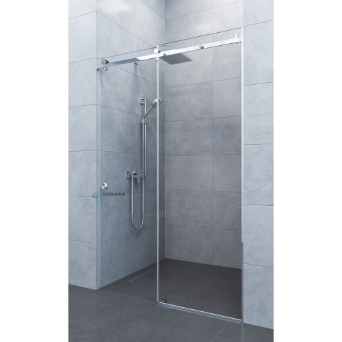 Душевые двери раздвижные Andora Slide 150x200 стекло clear
