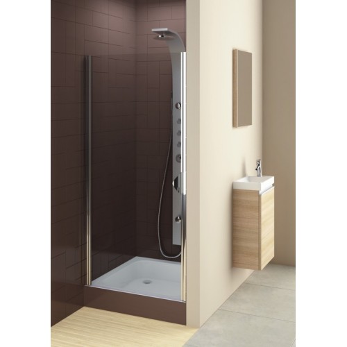 Душевые двери Aquaform GLASS 5 90 L/R прозрачное стекло (103-06371/103-06373)