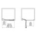 Душевые двери Aquaform HD COLLECTiON 120 L/R прозрачное стекло (103-09395/103-09398)