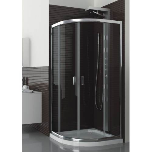 душова кабіна Aquaform LAZURO 80 скло прозоре (100-06564)